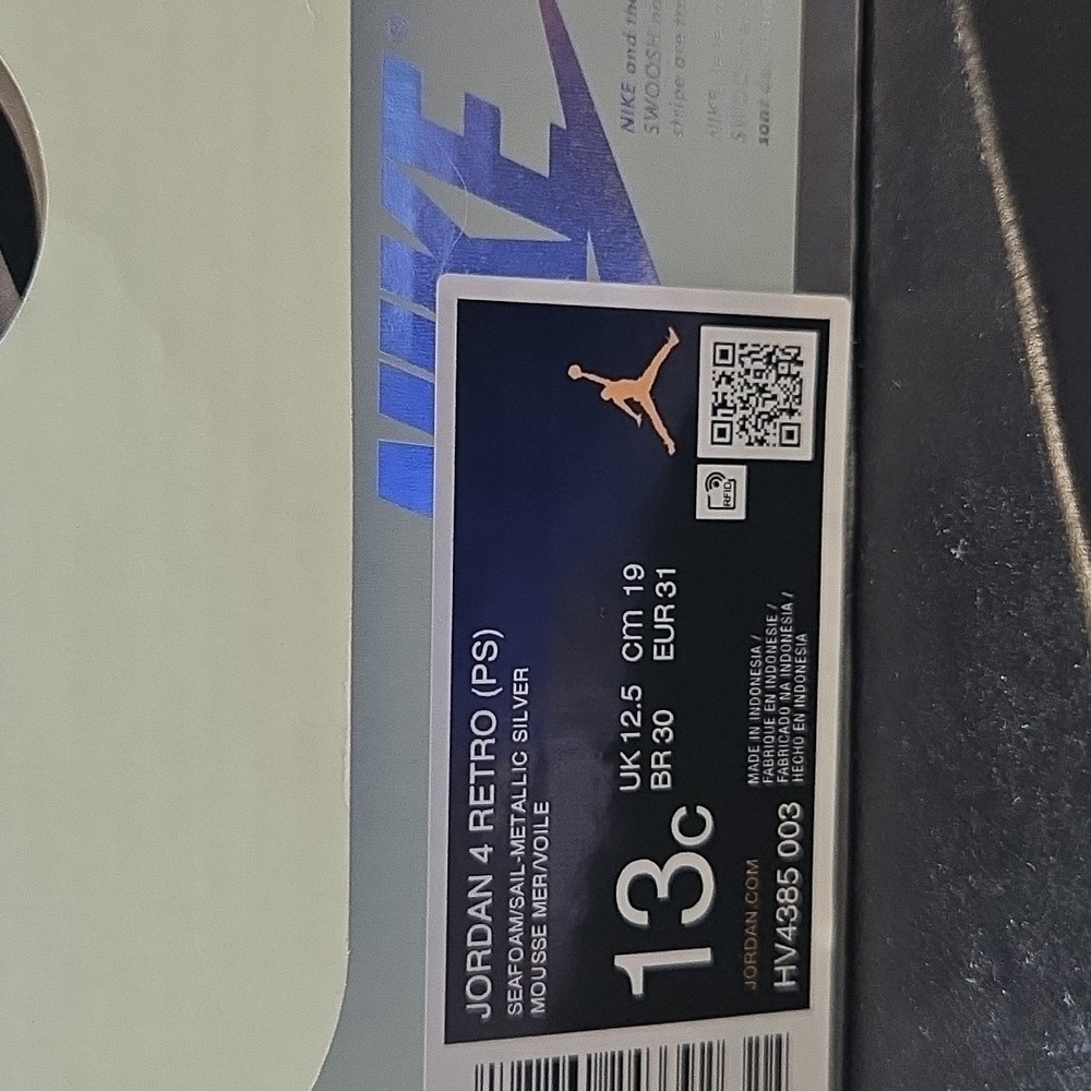 Jordan Retro 4 Size 13C - Picture 8 of 8